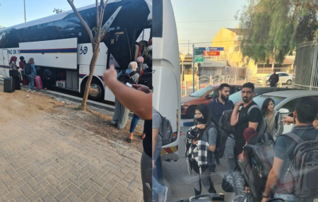 حافلات لنقل الطلاب من جامعتي النقب والعبرية لبلداتهم في الشمال